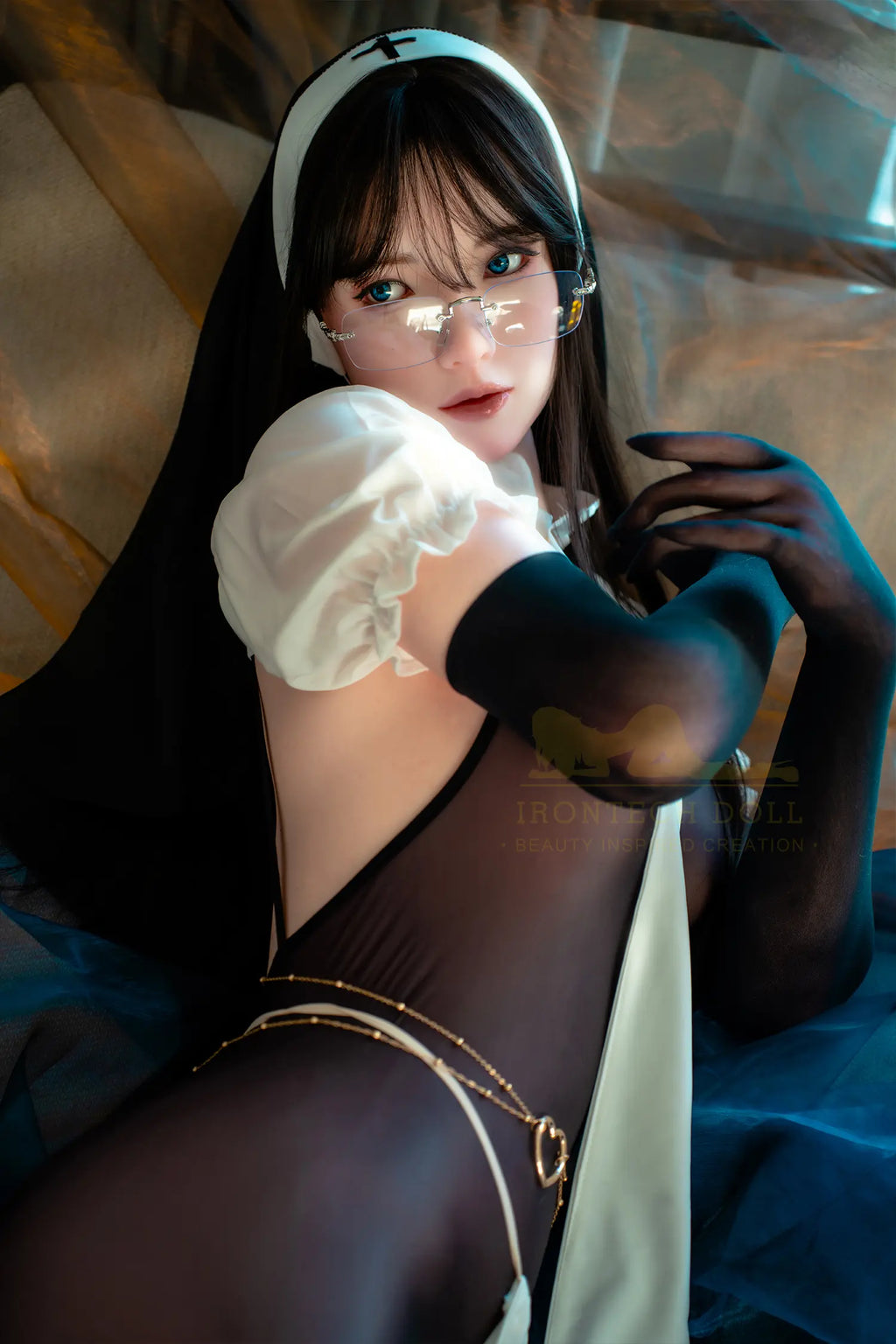 Cosplay Sex Doll Sexy Nun 162cm Minus S37 Yeona