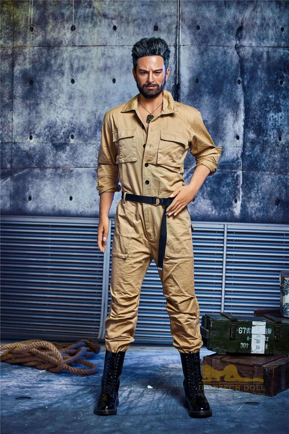 Silicone Head Sex Doll 175cm William