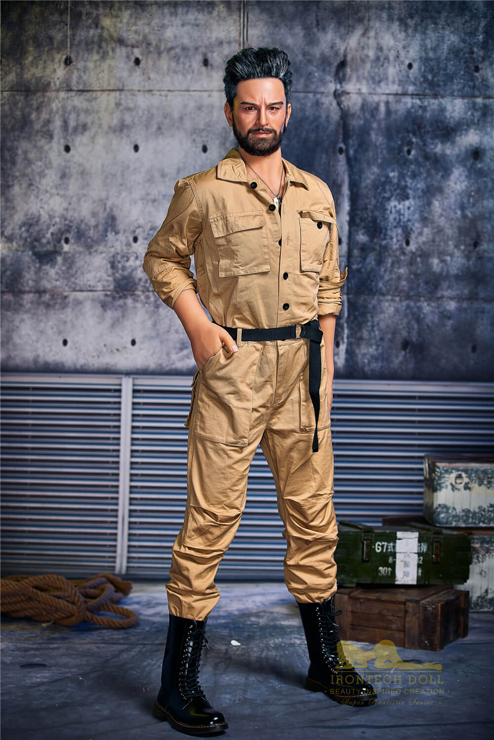 Silicone Head Sex Doll 175cm William