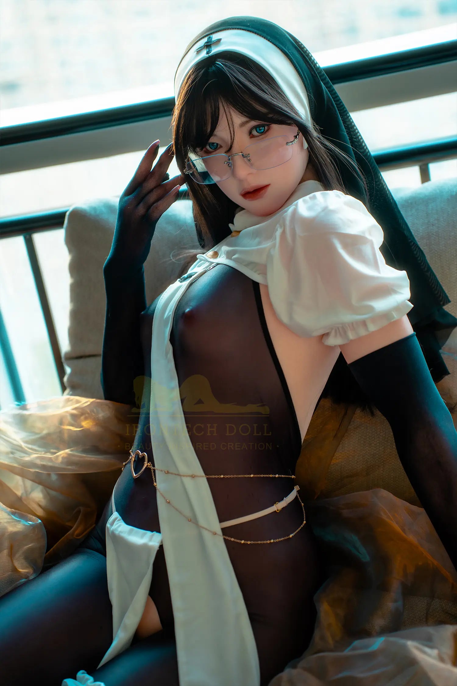 Cosplay Sex Doll Sexy Nun 162cm Minus S37 Yeona