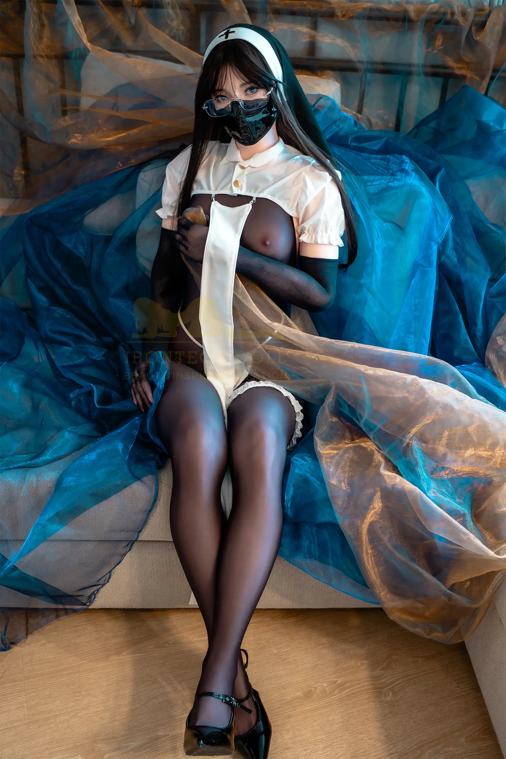Cosplay Sex Doll Sexy Nun 162cm Minus S37 Yeona
