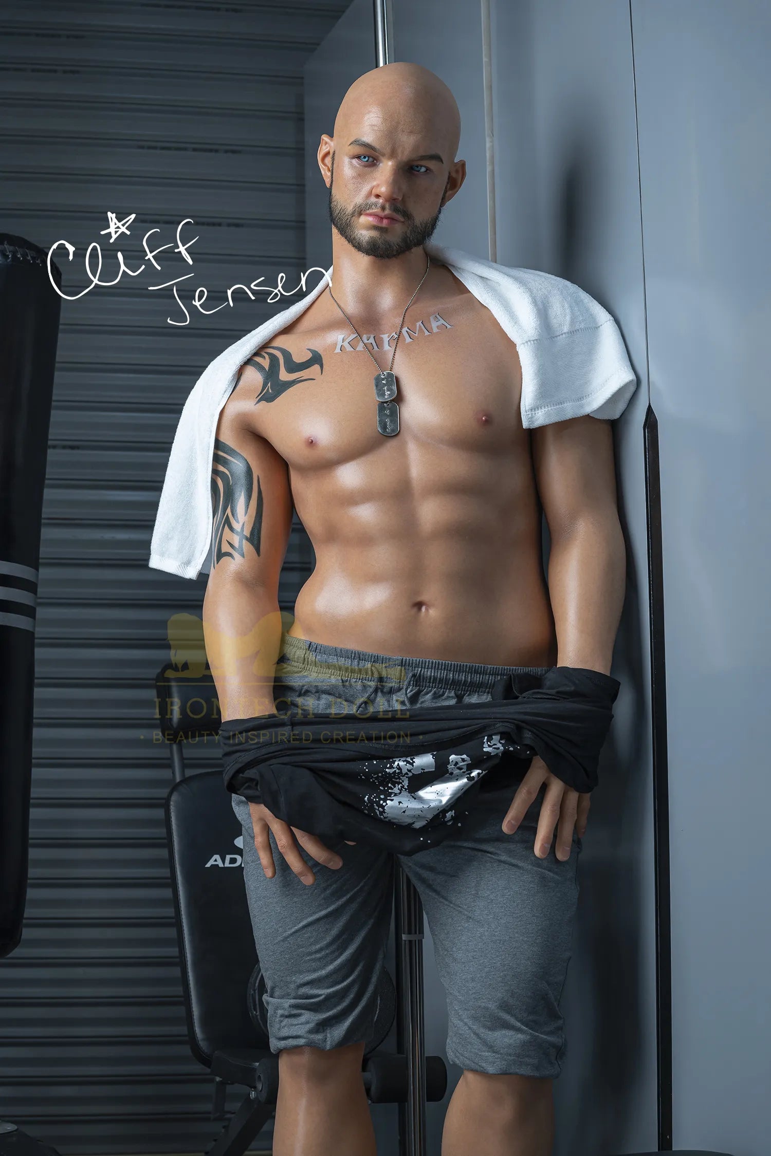 [Porn Star Sex Doll] 190cm Replica Male Sex Doll-Cliff Jensen